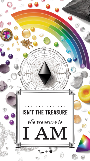 The Treasure is I Am mobile phone Background iPhone Android